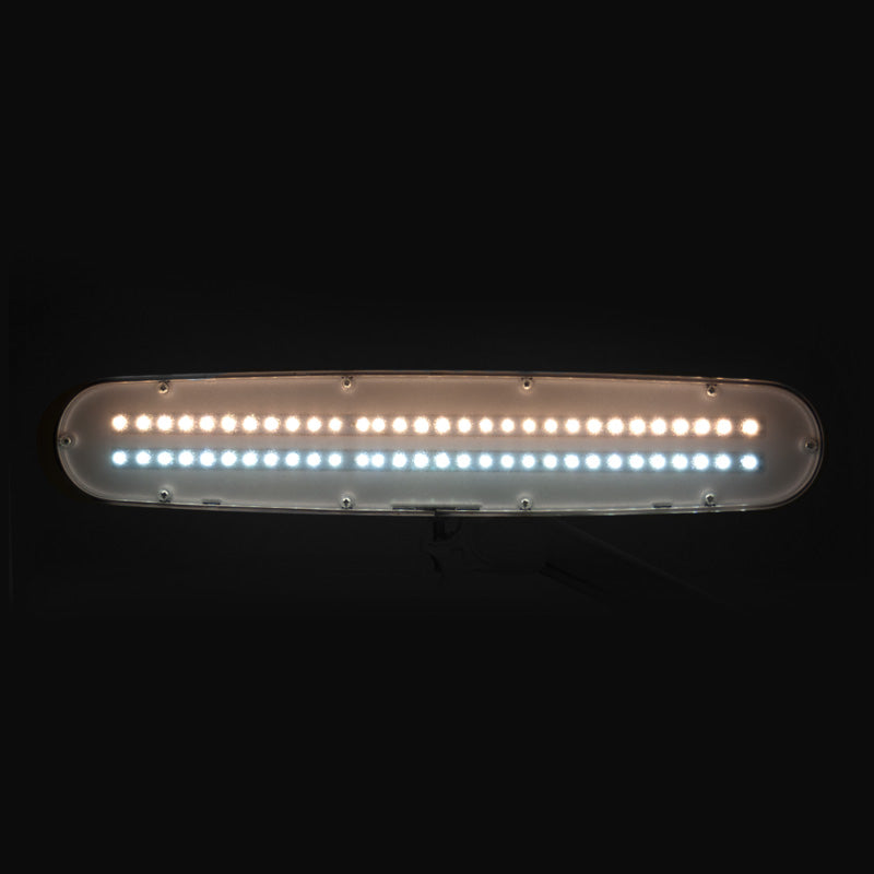 LAMPA WARSZTATOWA LED ELEGANTE 801-TL Z IMADEŁKIEM REG. NATĘŻENIE I BARWA ŚWIATŁA WHITE