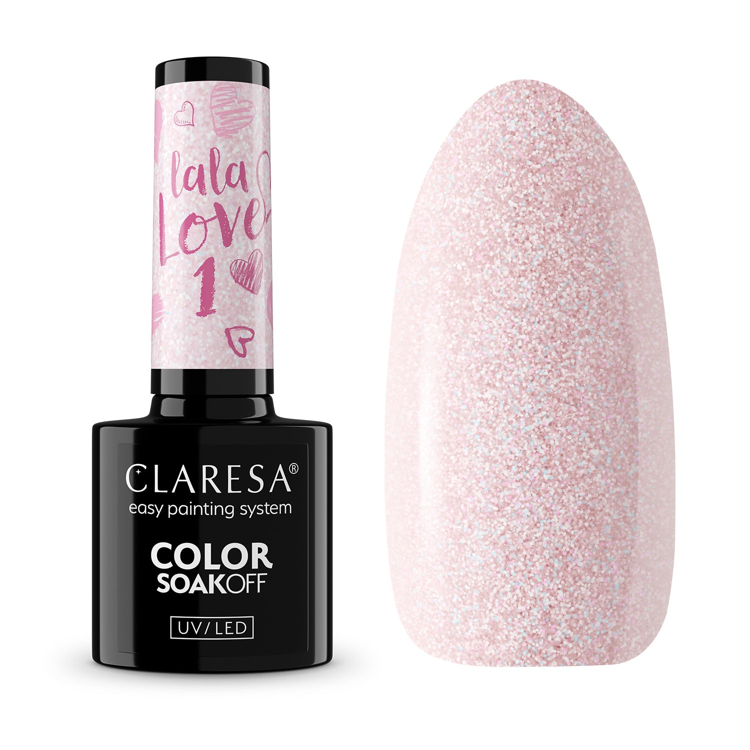 Claresa - Lakier Hybrydowy La La Love 1 5g