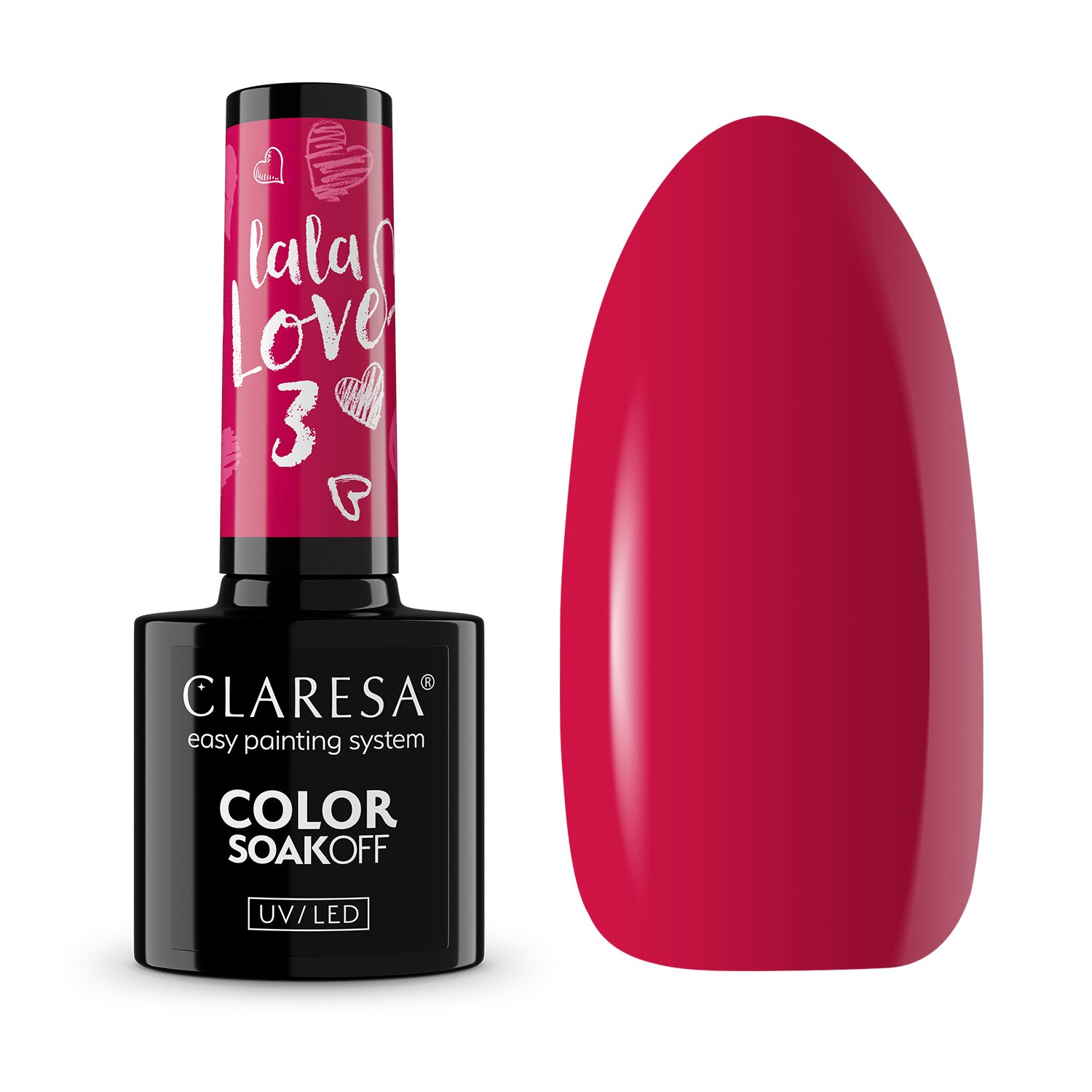 Claresa - Lakier Hybrydowy La La Love 3 5g