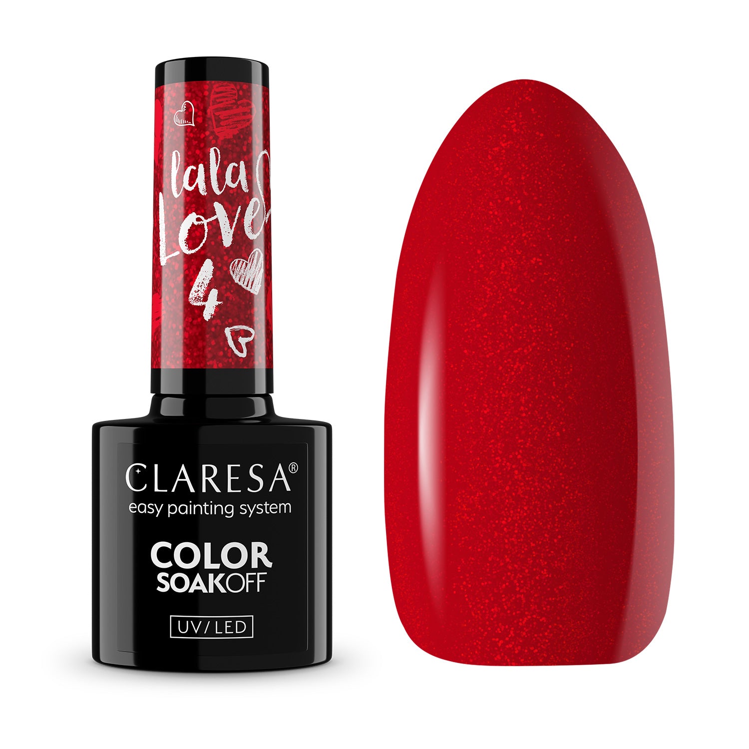 Claresa - Lakier Hybrydowy La La Love 4 5g