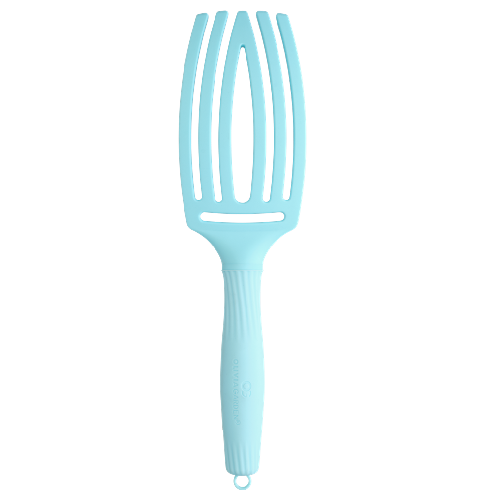 Olivia Garden Fingerbrush Dolce Vita Blue Sky – Szczotka Do Rozczesywania Z Włosiem Dzika I Nylonu