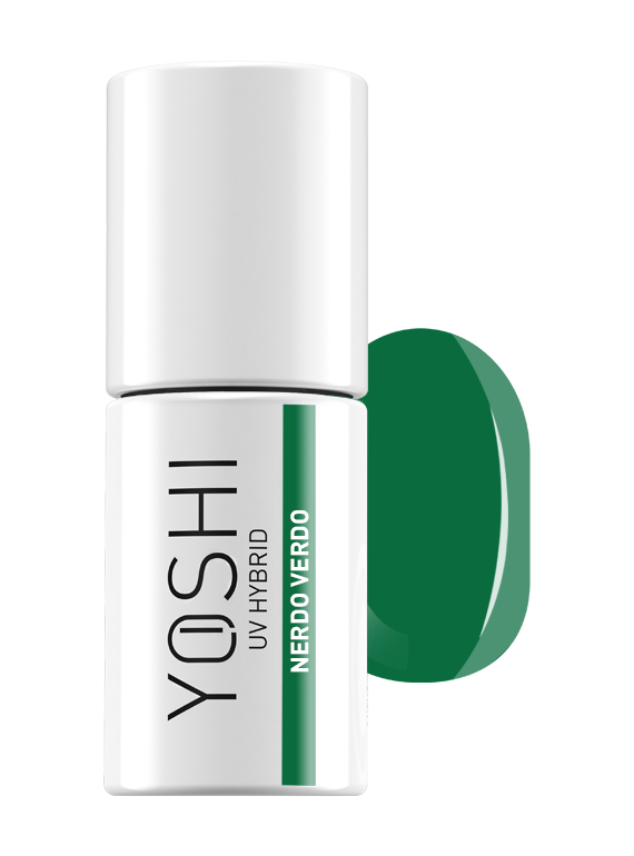 Yoshi - Lakier Hybrydowy 707 Nerdo Verdo 6ml