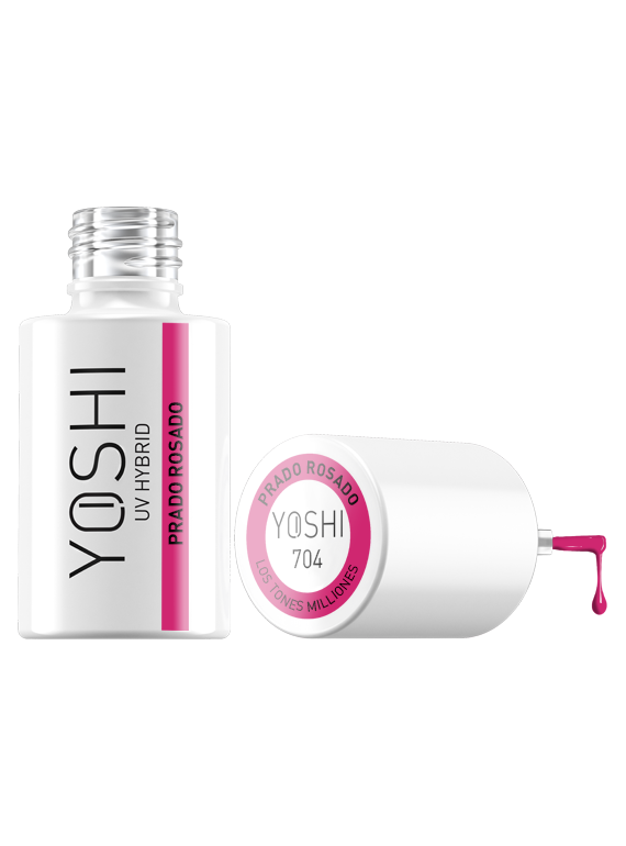 Yoshi - Lakier Hybrydowy 704 Prado Rosado 6ml