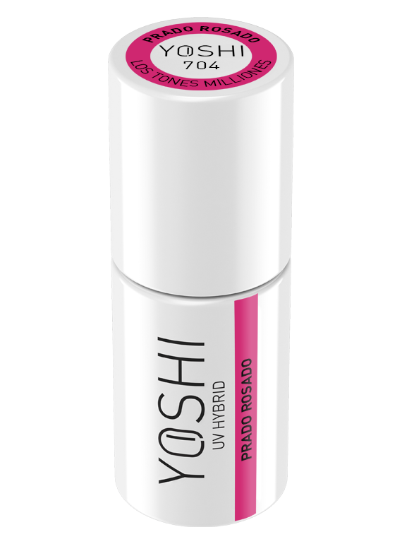Yoshi - Lakier Hybrydowy 704 Prado Rosado 6ml