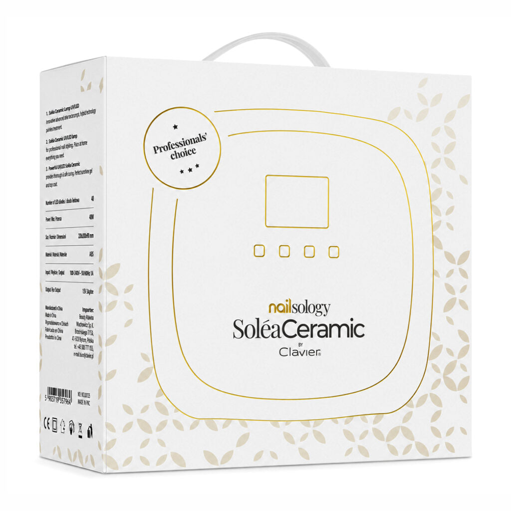 Clavier Lampa do paznokci UV/LED Nailsology Soléa Ceramic 48W
