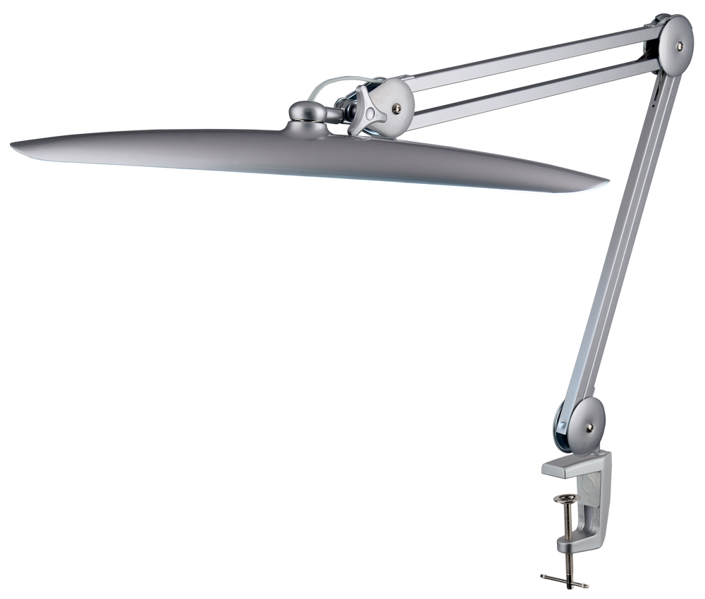 Lampa warsztatowa BSL-01 LED 24W CLIP Srebrna