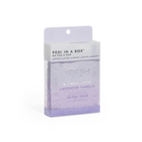 VOESH Lavender Vanilla Pedi In A Box O2 Fizz Zestaw Do Pedicure 5 Kroków