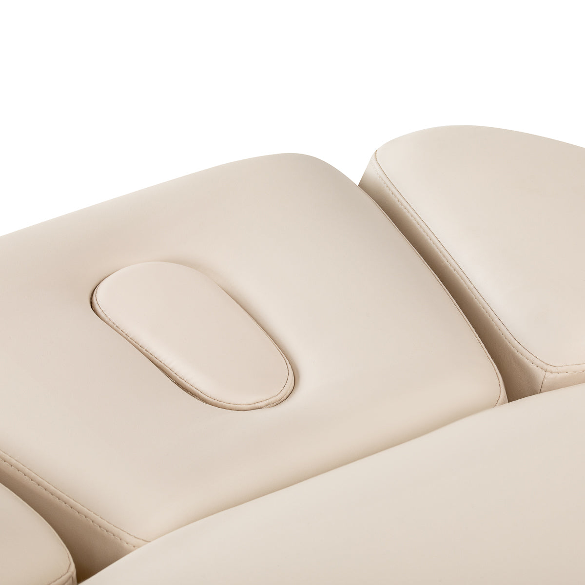 Leżanka SPA Sillon Relax kremowa z czarną podstawą