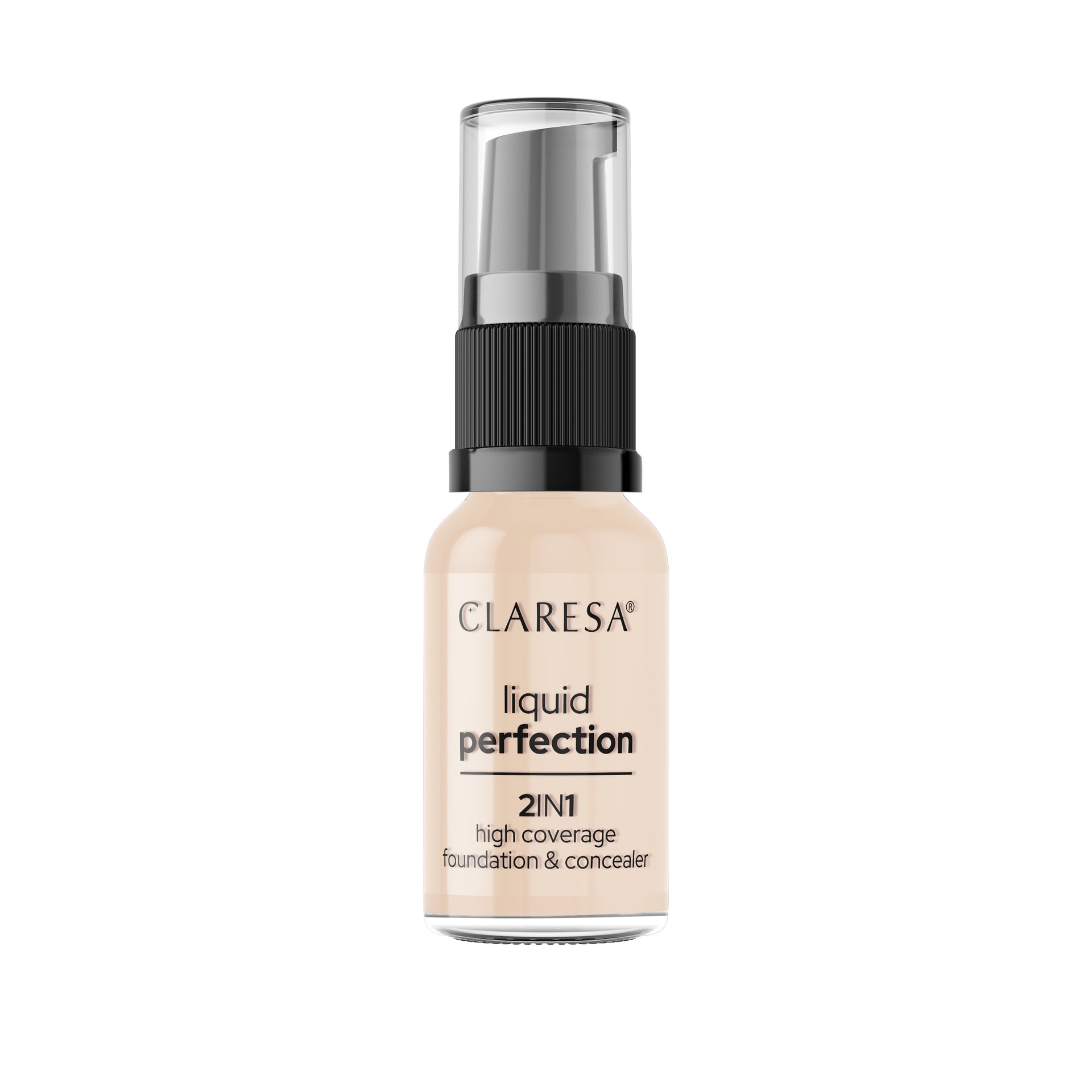 Claresa Claresa 2w1 Korektor I Podkład Kryjący Liquid Perfection 101,5 Vanilla 18g — Składniki i ocena