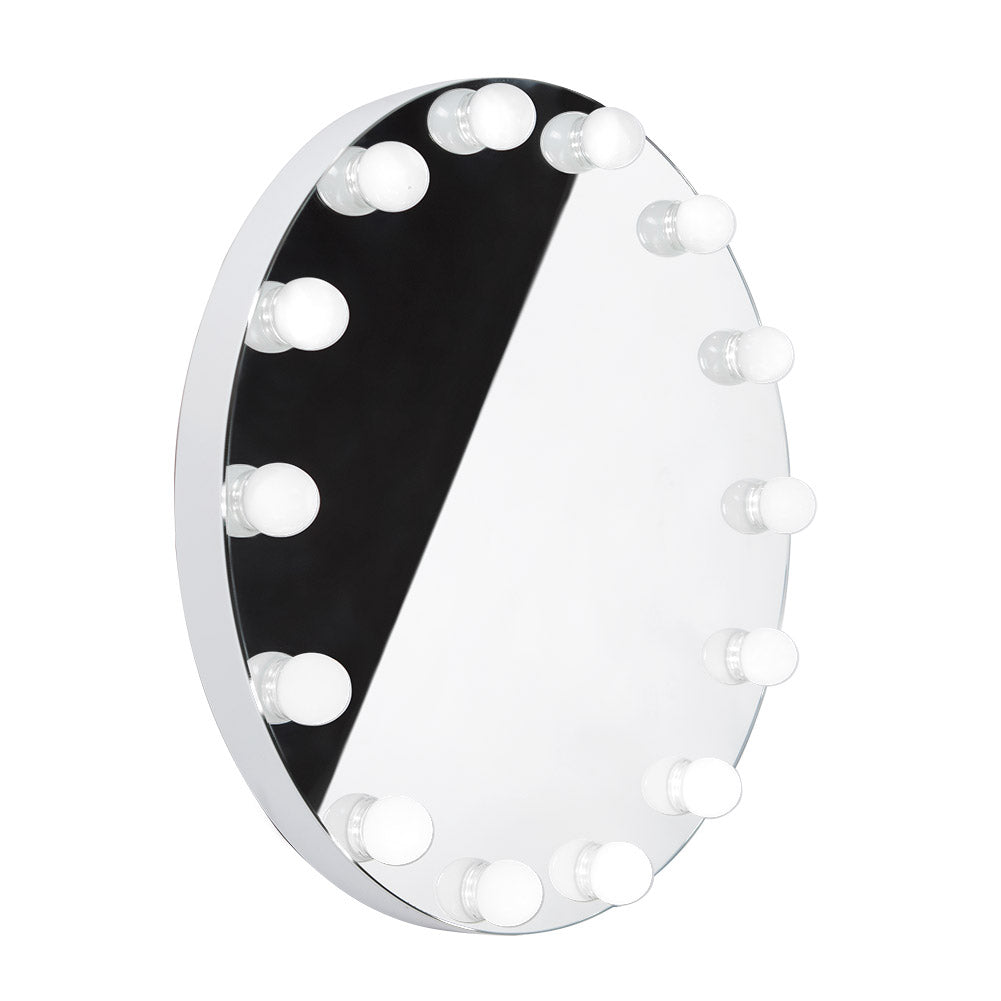 Lustro podświetlane LED HOLLYWOOD śr 50cm WA-60-Z