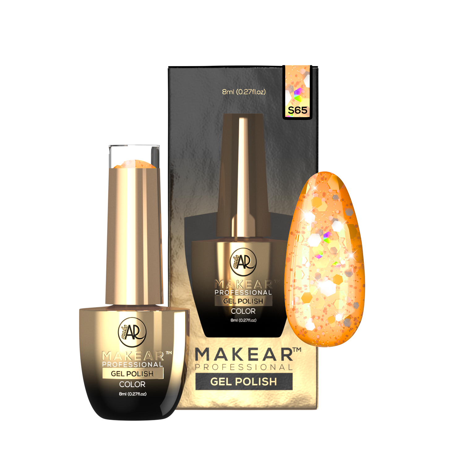 Makear Lakier Hybrydowy S65 8ml