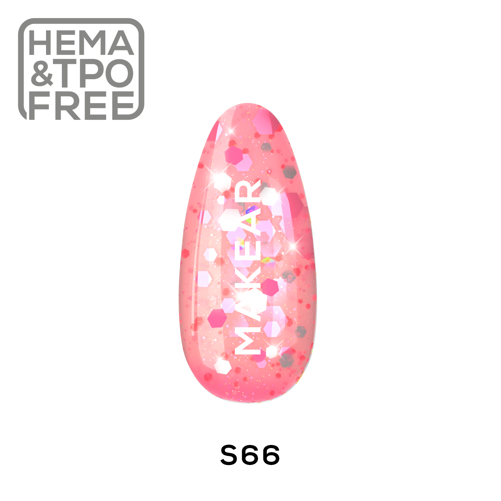 Makear Lakier Hybrydowy S66 8ml