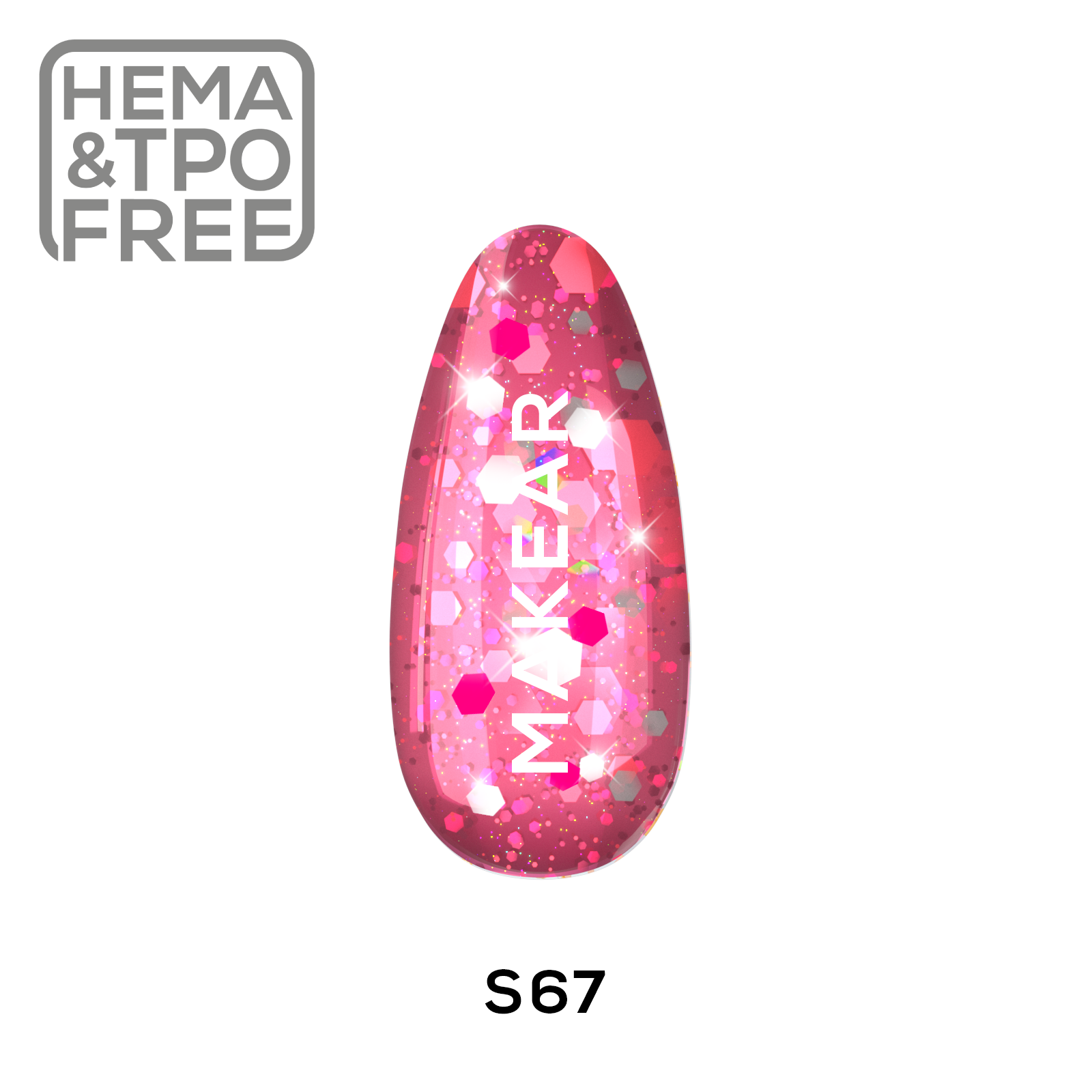 Makear Lakier Hybrydowy S67 8ml