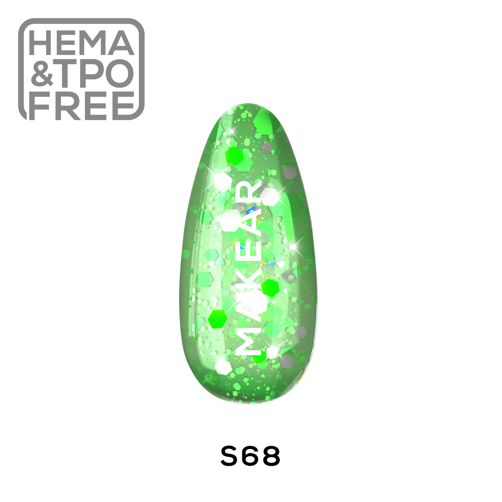Makear Lakier Hybrydowy S68 8ml