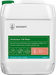 Mediclean 110 Floor 5L - Koncentrat do Mycia i Pielęgnacji Podłóg - Zapach Owoców Egzotycznych