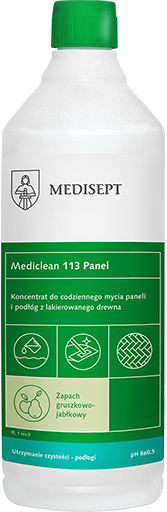 Mediclean 113 Panel 1L - Koncentrat do Mycia Paneli - Zapach Gruszkowo-Jabłkowy