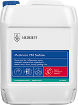Mediclean 210 Surface 5L - Koncentrat do Codziennego Mycia Powierzchni - Zapach Czerwonych Owoców