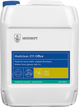 Mediclean 211 Office 5L - Pianka do Mycia Powierzchni - Zapach Zielonej Herbaty