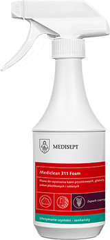 Mediclean 311 Foam 500ml - Pianka do Czyszczenia Armatury Łazienkowej i Kuchennej - Zapach Czarnych Winogron