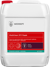 Mediclean 311 Foam 5L - Pianka do Czyszczenia Armatury Łazienkowej i Kuchennej - Zapach Czarnych Winogron