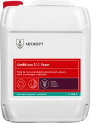 Mediclean 311 Foam 5L - Pianka do Czyszczenia Armatury Łazienkowej i Kuchennej - Zapach Czarnych Winogron