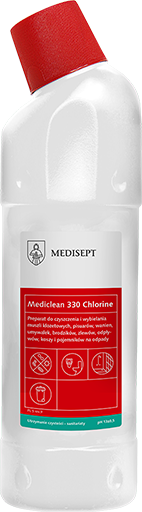 Mediclean 320 WC 750ml - Antybakteryjny Żel do Mycia - Zapach Jabłkowy