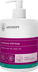 Mediclean 410 Soap 500ml - Mydło w Płynie - Zapach Białych Kwiatów