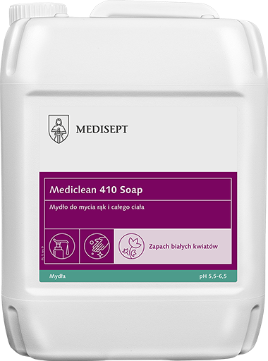 Mediclean 410 Soap 5L - Mydło w Płynie - Zapach Białych Kwiatów