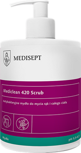 Mediclean 420 Scrub 500ml - Antybakteryjne Mydło w Płynie