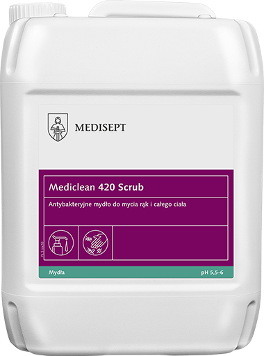 Mediclean 420 Scrub 5L - Antybakteryjne Mydło w Płynie
