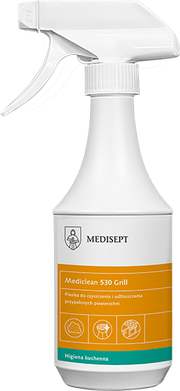 Mediclean 530 Grill 500ml - Pianka do Czyszczenia i Odtłuszczania Powierzchni