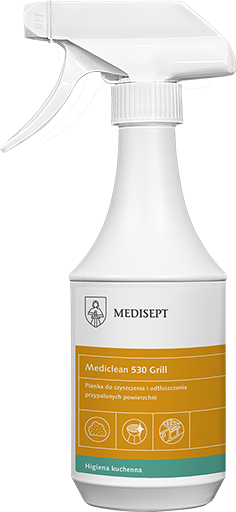 Mediclean 530 Grill 500ml - Pianka do Czyszczenia i Odtłuszczania Powierzchni