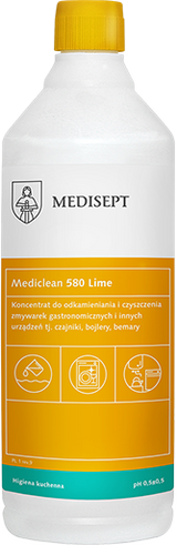 Mediclean 580 Lime 1L - Koncentrat do Odkamieniania