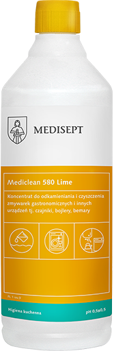 Mediclean 580 Lime 1L - Koncentrat do Odkamieniania