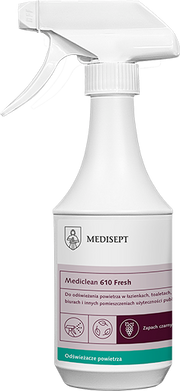 Mediclean 610 Fresh 500ml - Odświeżacz do Powietrza - Zapach Czarne Winogrona