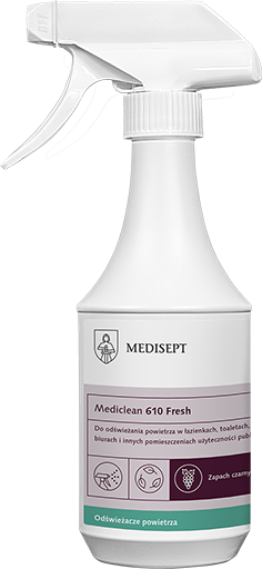 Mediclean 610 Fresh 500ml - Odświeżacz do Powietrza - Zapach Czarne Winogrona