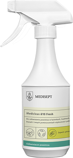 Mediclean 610 Fresh 500ml - Odświeżacz do Powietrza - Zapach Cytrusowy