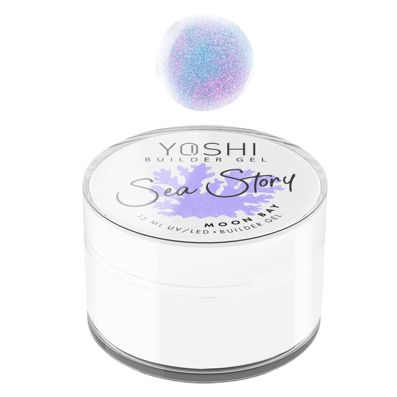 Yoshi - Żel Sea Story Gel Uv Led Moon Bay 15ml