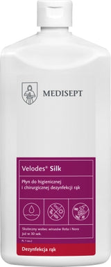 Velodes Silk Płyn Do Higienicznej i Chirurgicznej Dezynfekcji Rąk 1 l