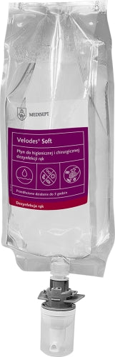 Velodes Soft Płyn Do Dezynfekcji Rąk - System Zamknięty 1L