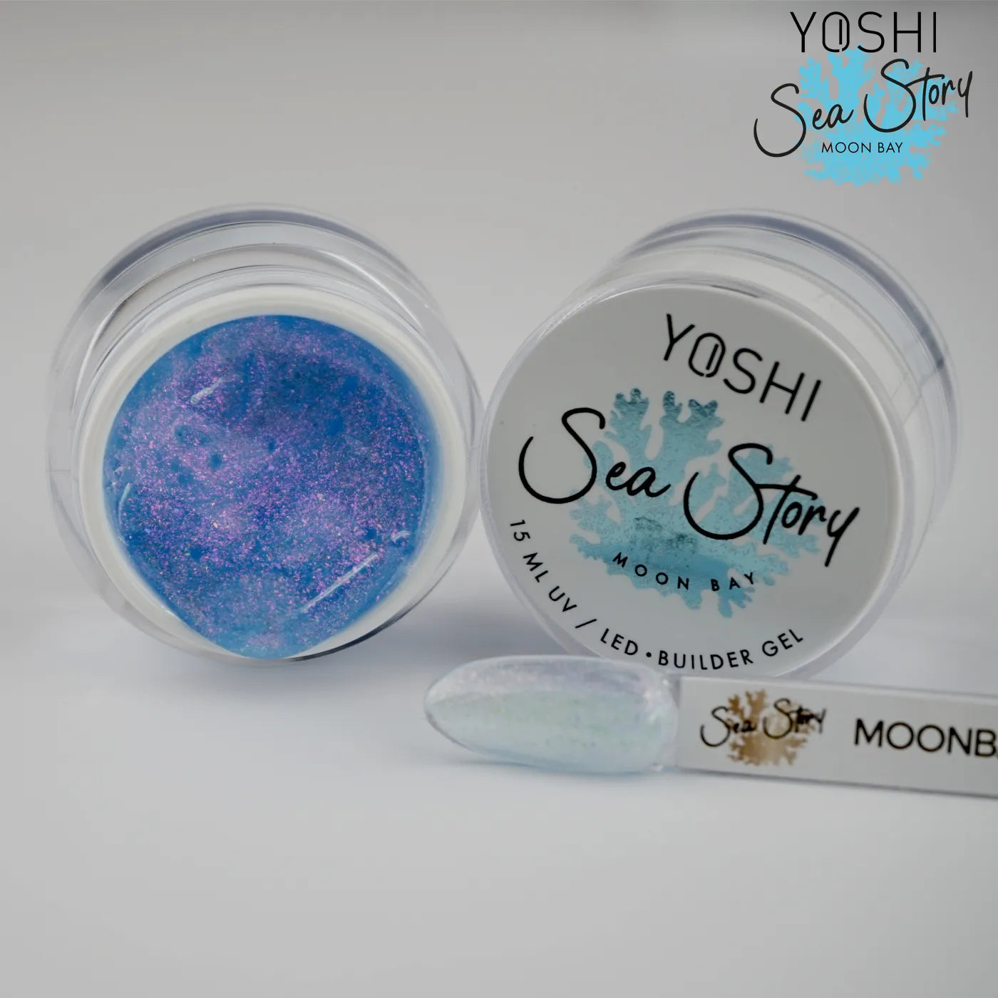Yoshi - Żel Sea Story Gel Uv Led Moon Bay 15ml