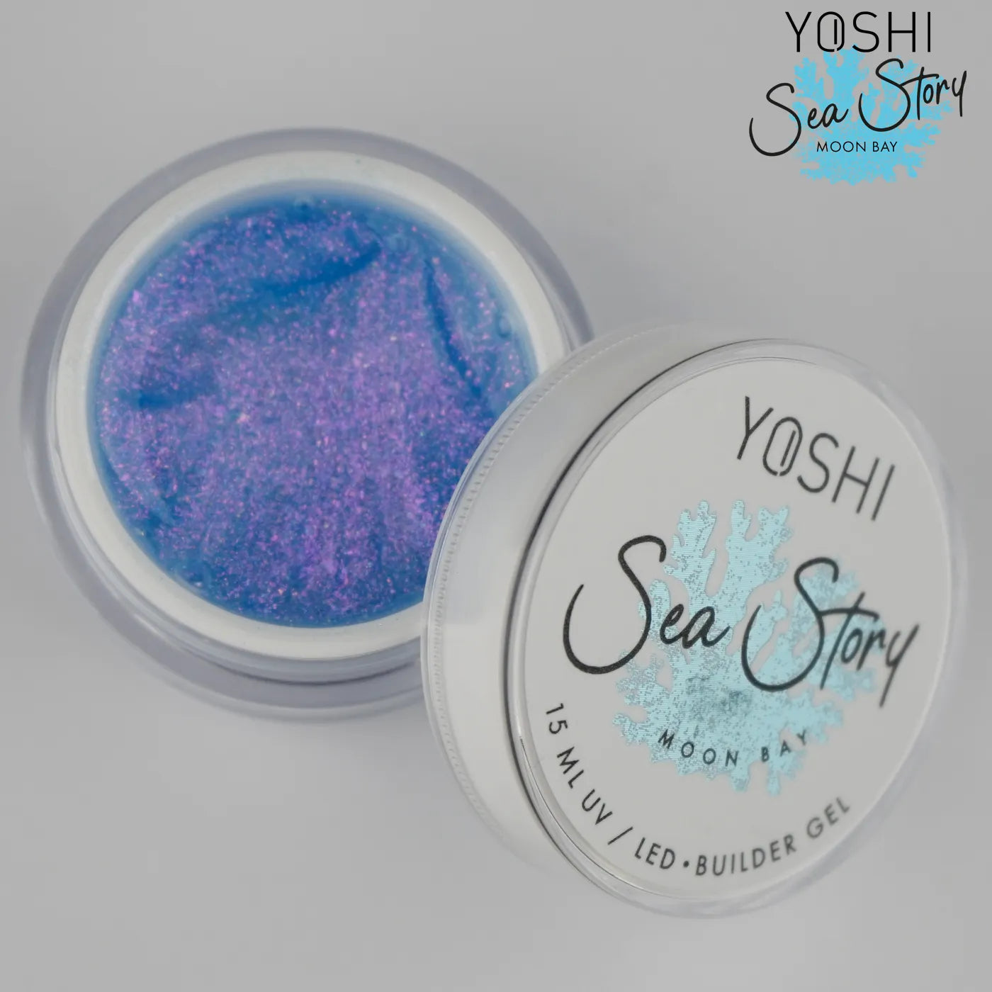 Yoshi - Żel Sea Story Gel Uv Led Moon Bay 15ml