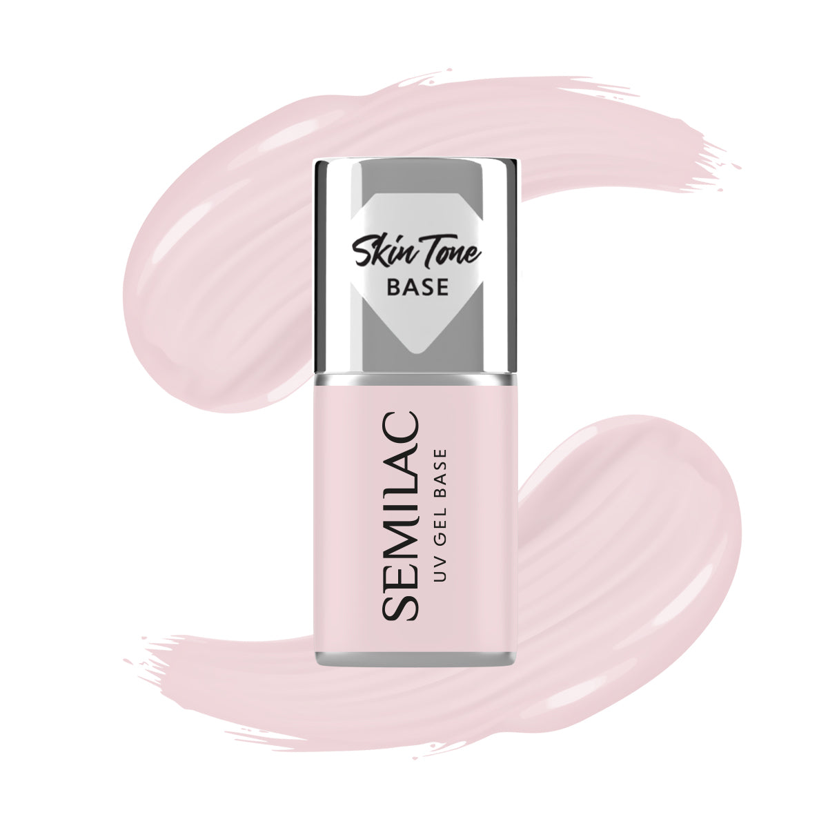 Semilac Baza Do Lakierów Hybrydowych Skin Tone Cover Base Rose Beige 7 ml