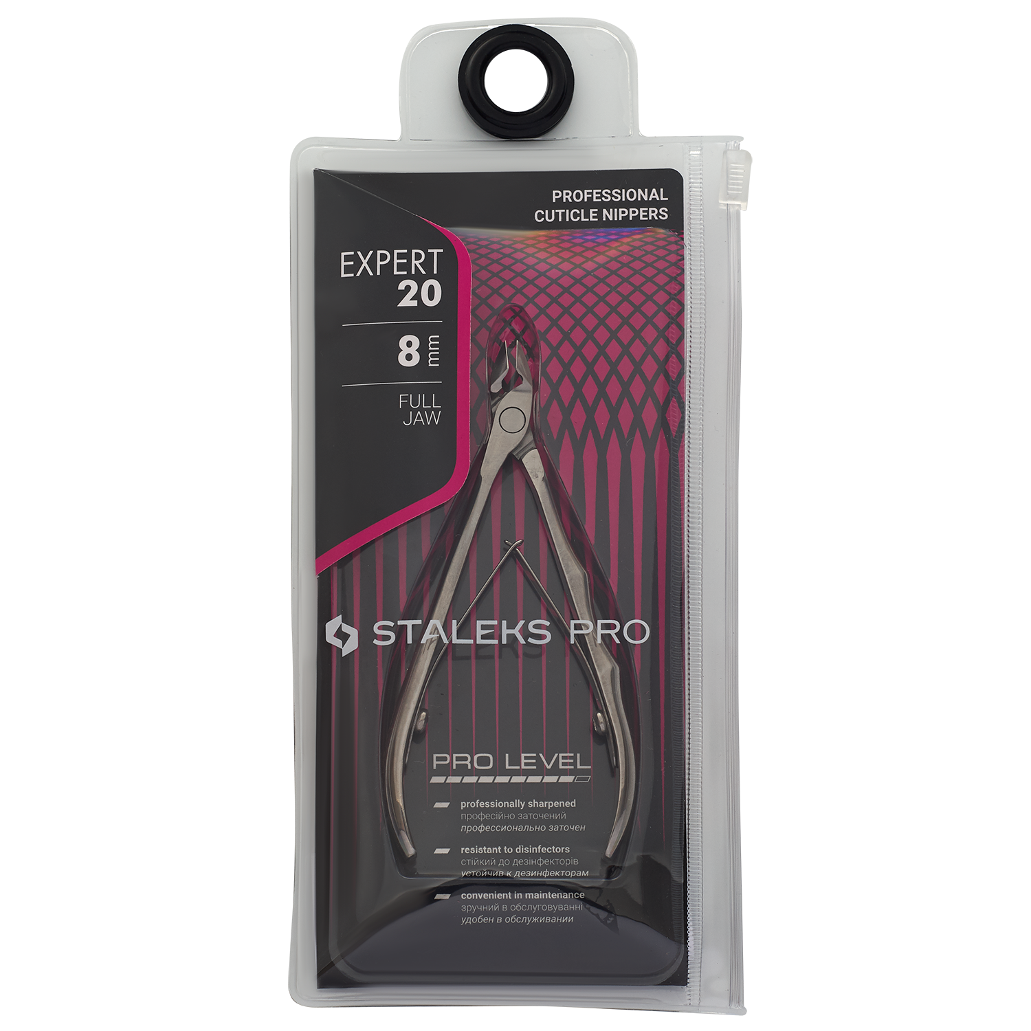 Profesjonalne cążki do skórek Expert 20 8mm