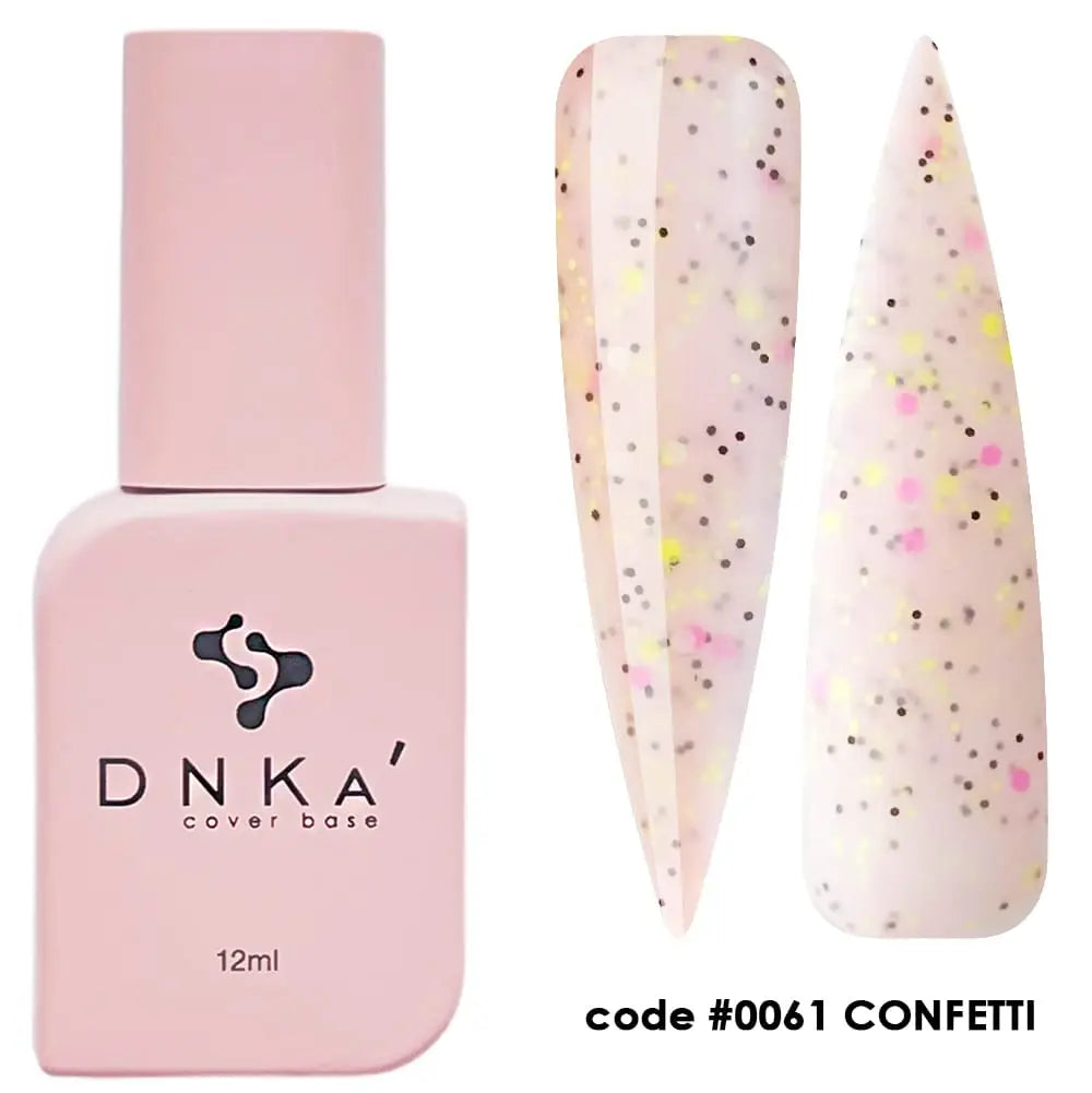 DNKa Rubber Base French Cover #0061 Confetti 12ml