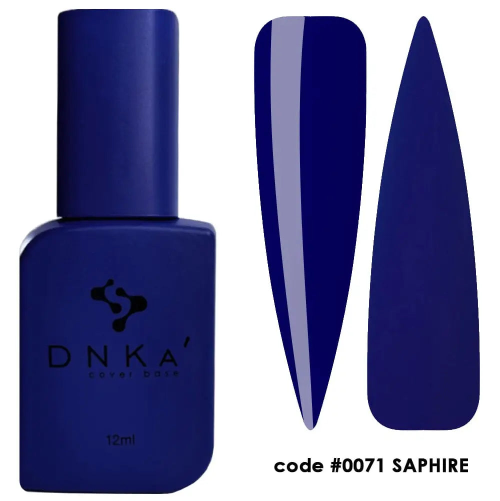DNKa Rubber Base French Cover #0071 Saphire 12ml
