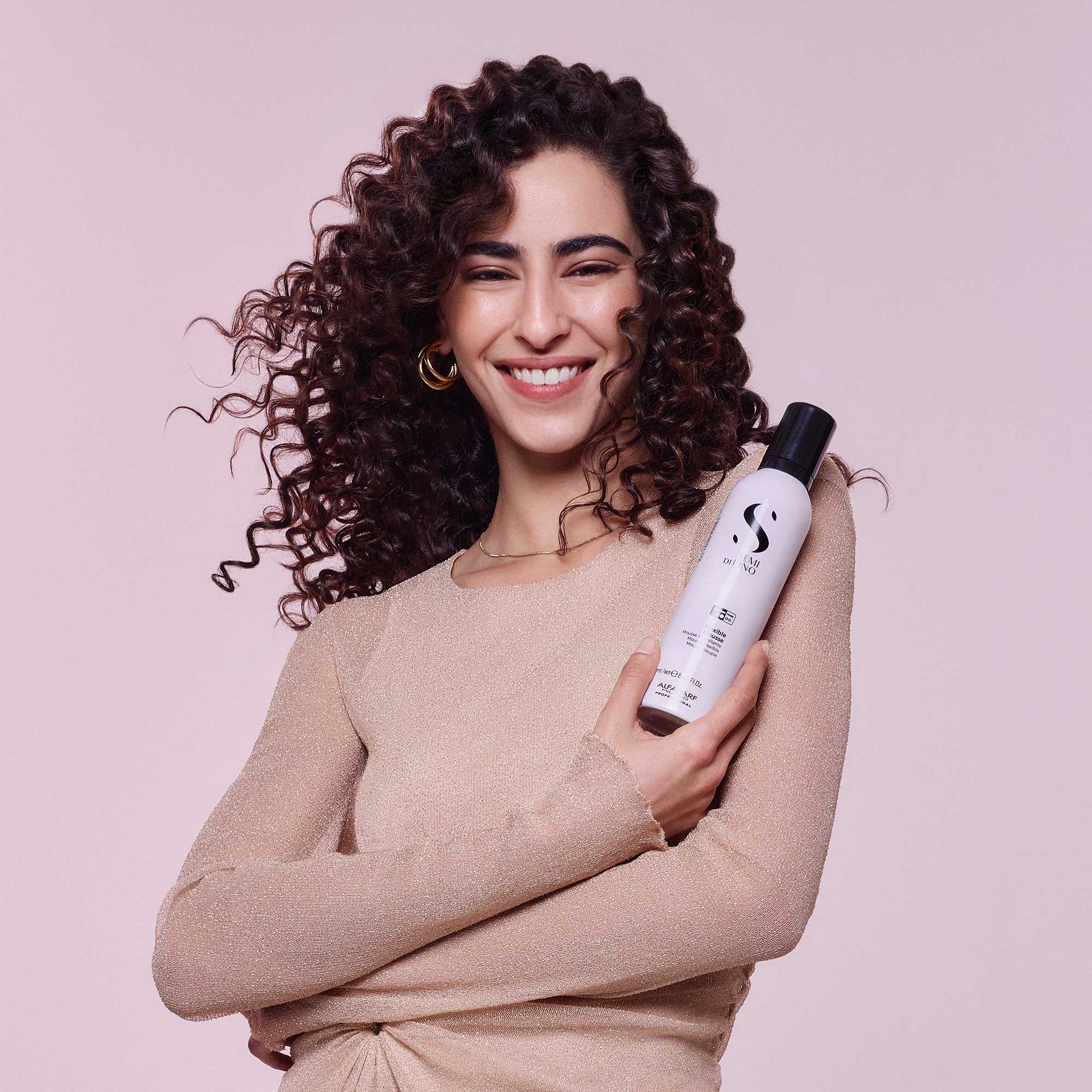 Alfaparf Semi Di Lino Style&Care Flexible Mousse - Pianka Do Stylizacji Włosów 250ml
