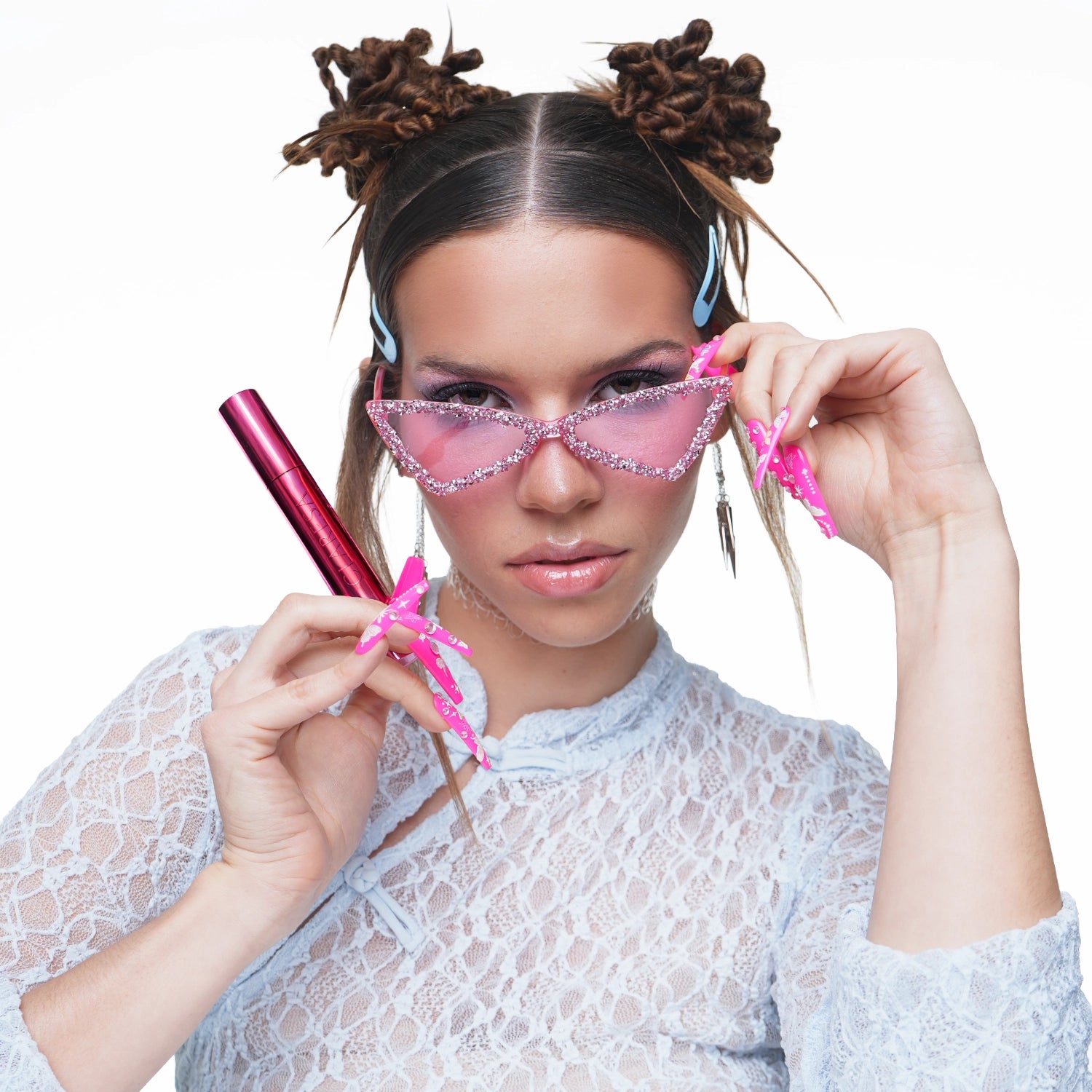 Claresa Just Perfect Volume Mascara Black Tusz Do Rzęs Pogrubiający, Czarny, 10g
