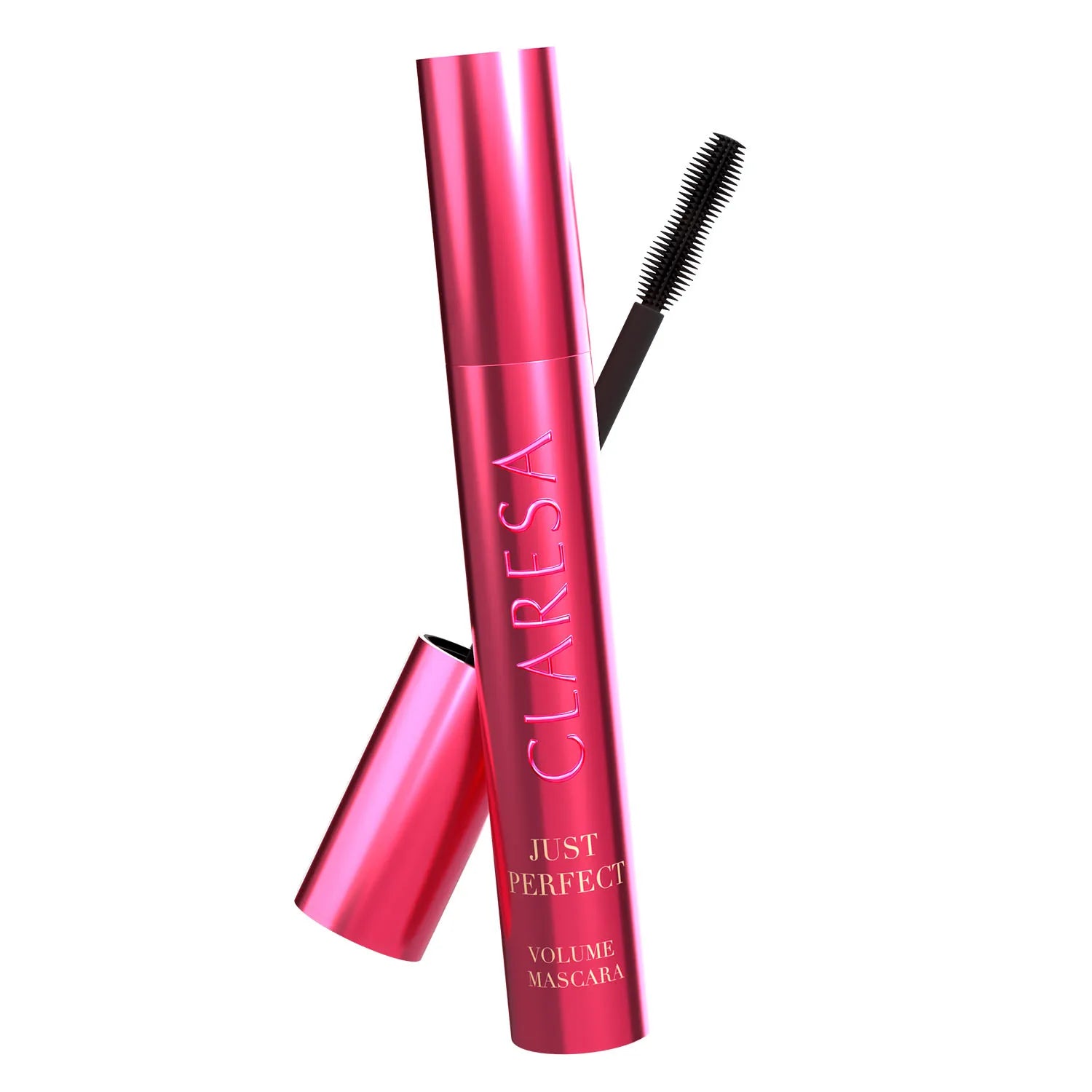 Claresa Just Perfect Volume Mascara Black Tusz Do Rzęs Pogrubiający, Czarny, 10g