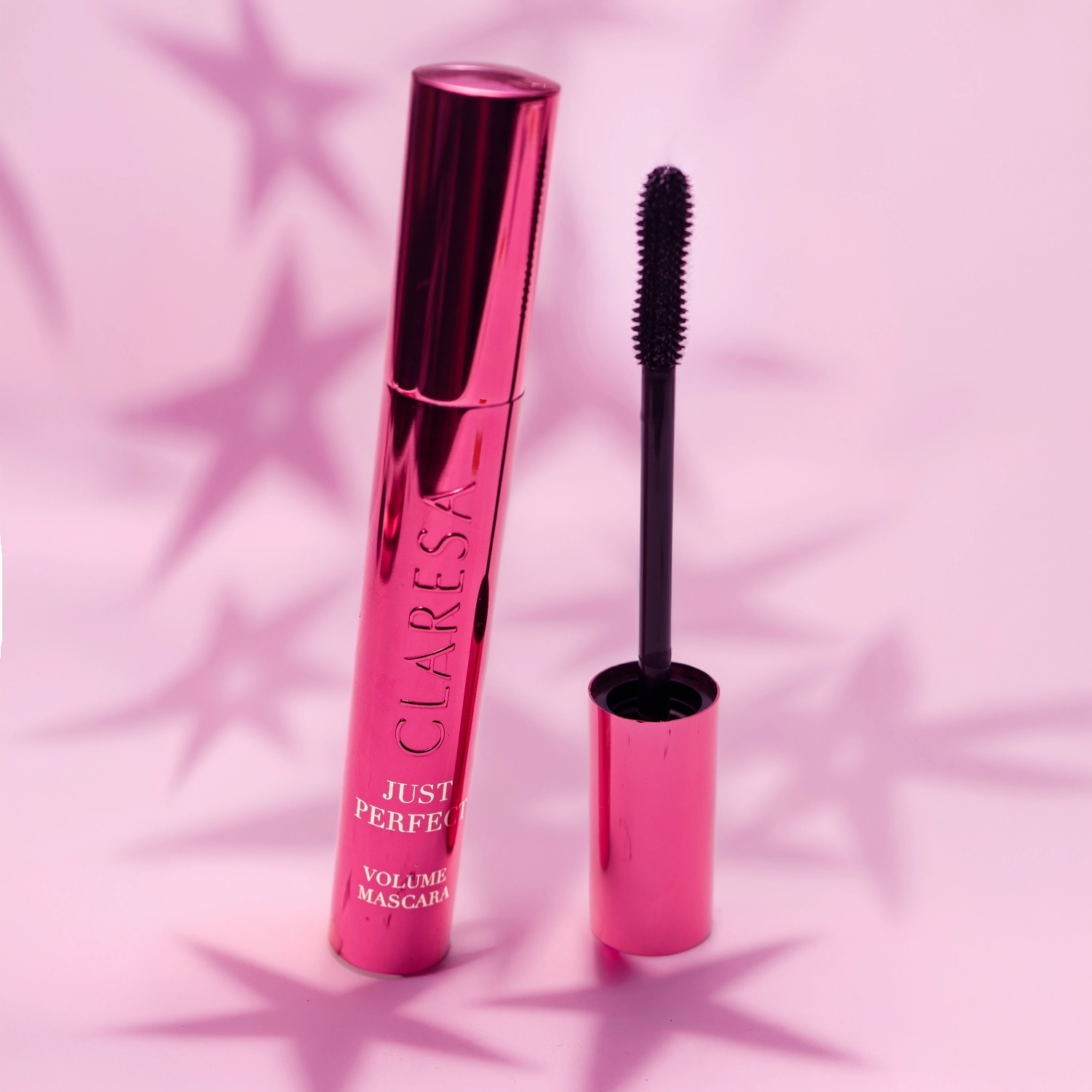 Claresa Just Perfect Volume Mascara Black Tusz Do Rzęs Pogrubiający, Czarny, 10g
